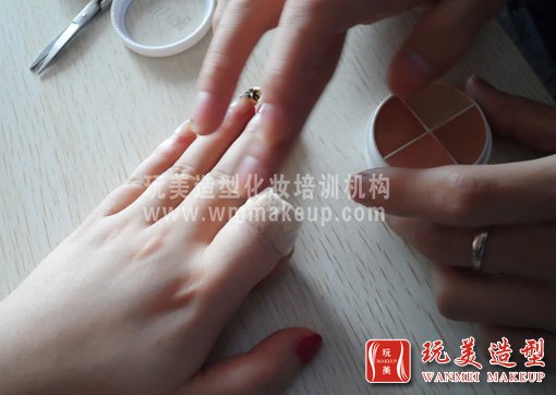 玩美造型特效化妆——断指的塑造
