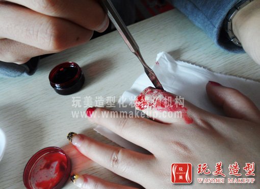 玩美造型特效化妆——断指的塑造