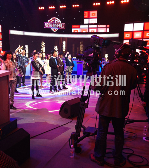 湖南经视“越策越开心”节目录制现场